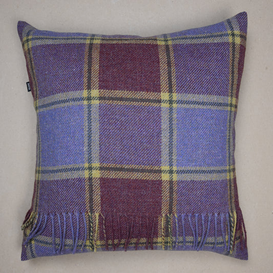 Thomas Erskine Scottish Lambswool Throw Cushion Cover