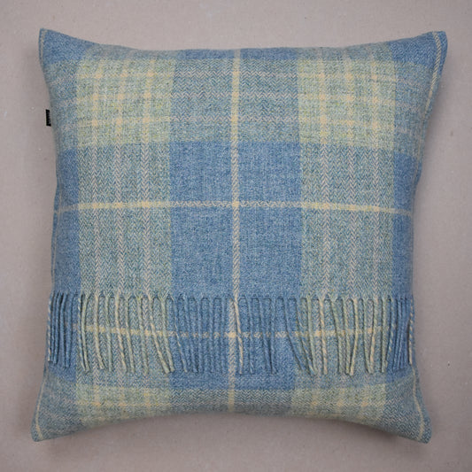 Robert Carver Scottish Lambswool Throw Cushion Cover