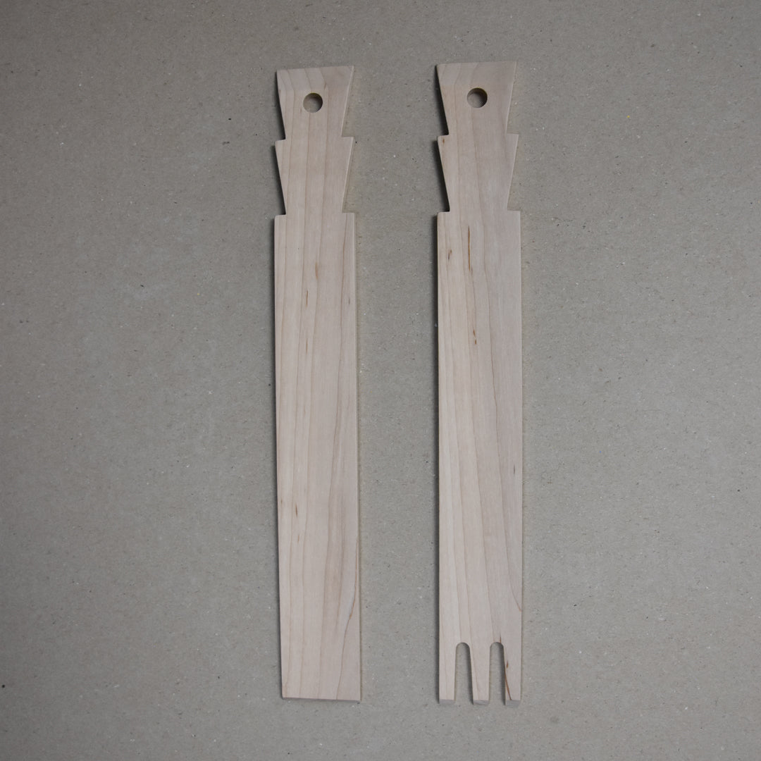Large Thistle Top Salad Servers