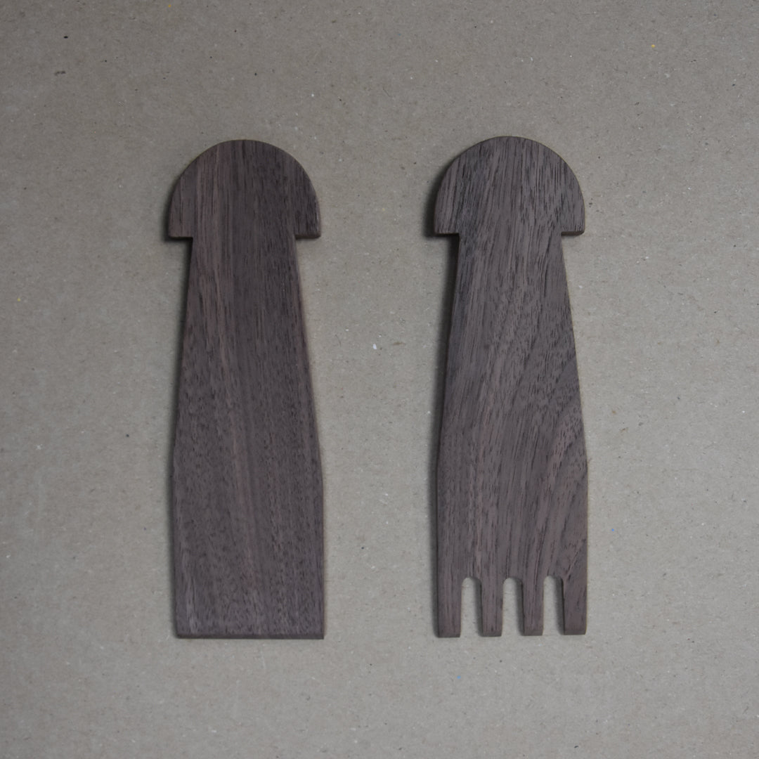 Short Thistle Top Salad Servers