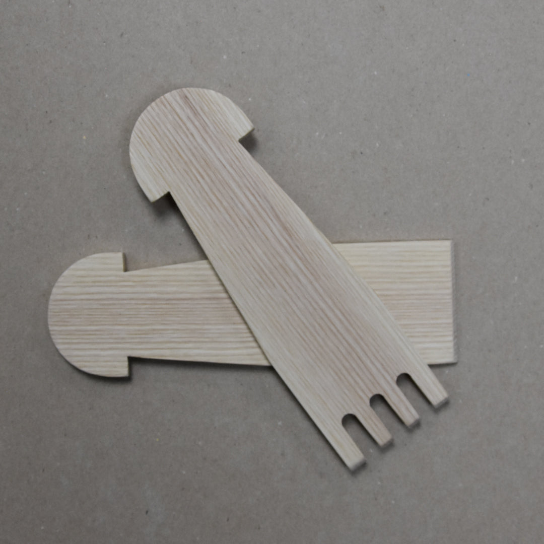 Short Thistle Top Salad Servers