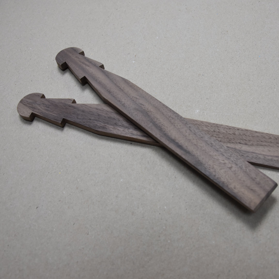 Rounded Thistle Top Salad Servers