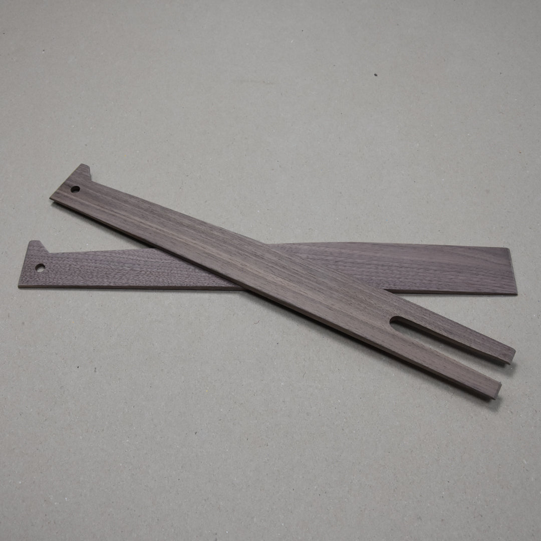 Swan Neck Salad Servers