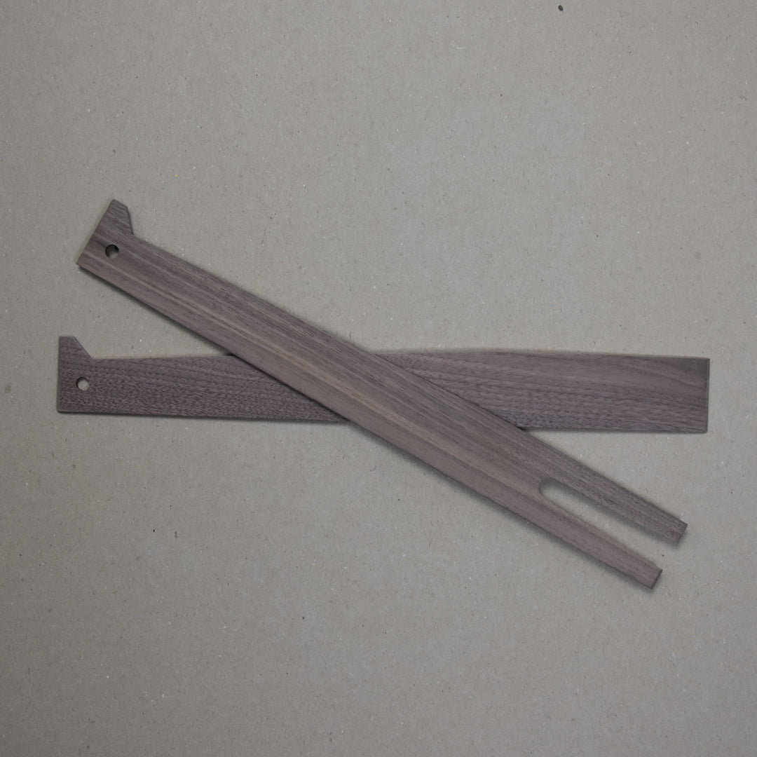 Swan Neck Salad Servers