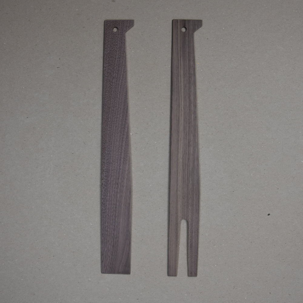 Swan Neck Salad Servers