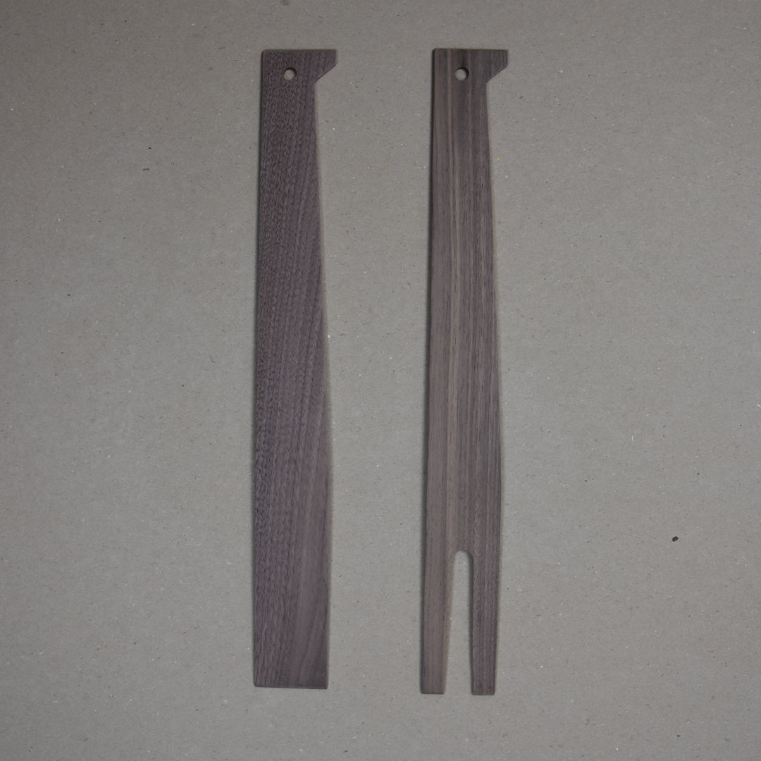 Swan Neck Salad Servers