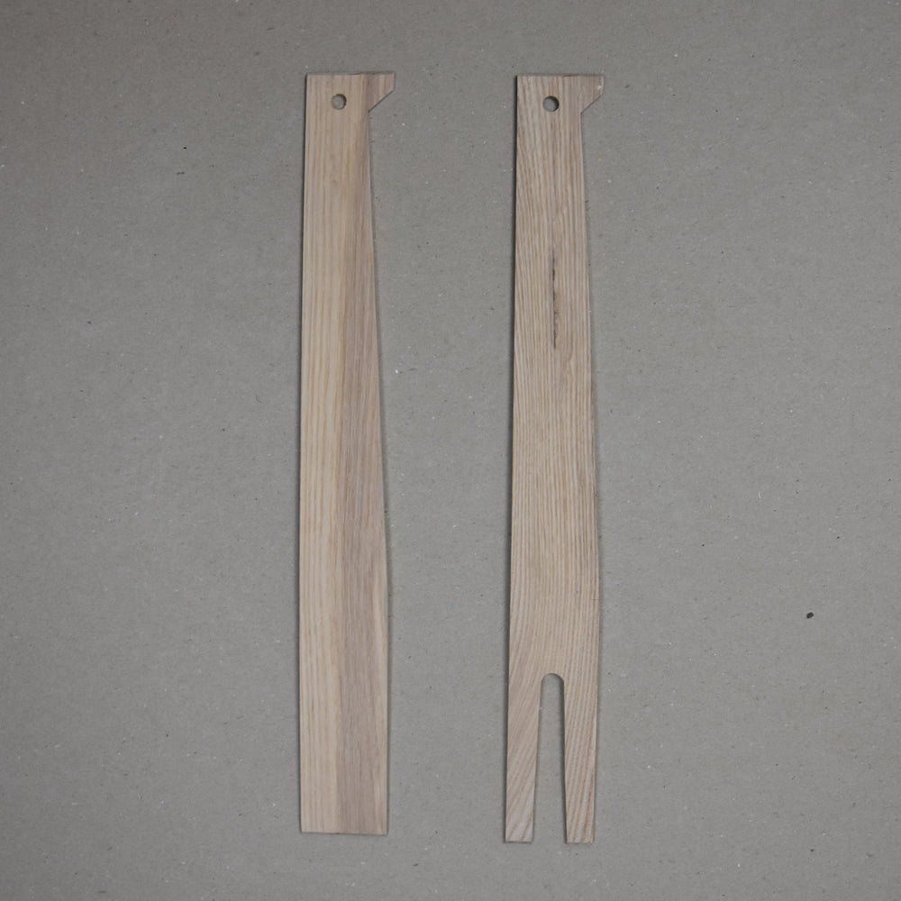 Swan Neck Salad Servers