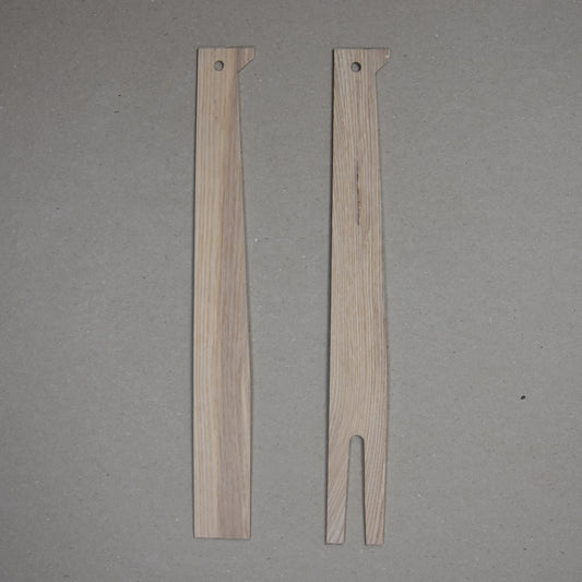 Swan Neck Salad Servers