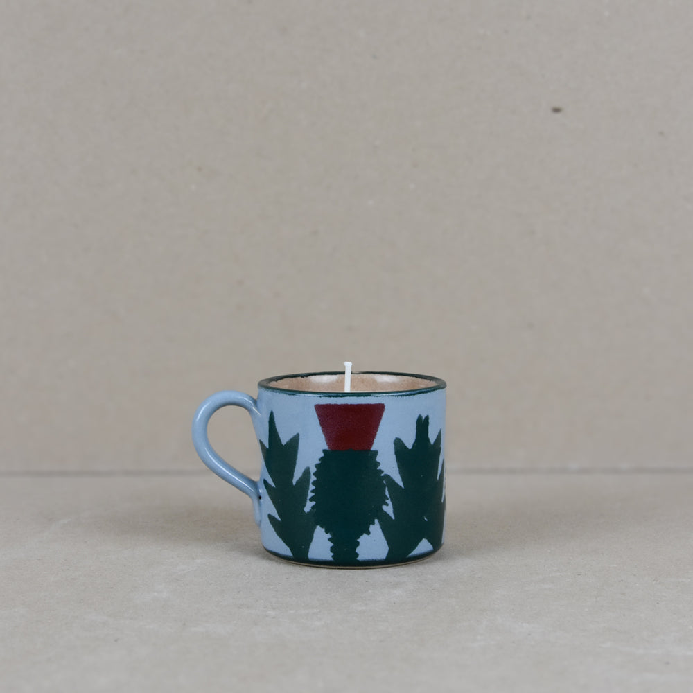 Skye Thistle Candle Mug