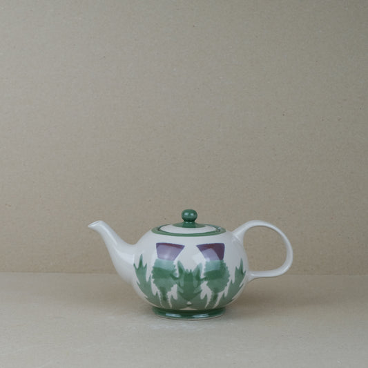 Cream Thistle Small Teapot