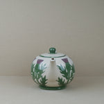 Cream Thistle Large Teapot