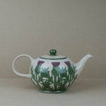 Cream Thistle Large Teapot