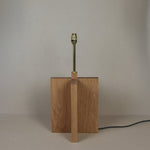 Medium Oak Lamp