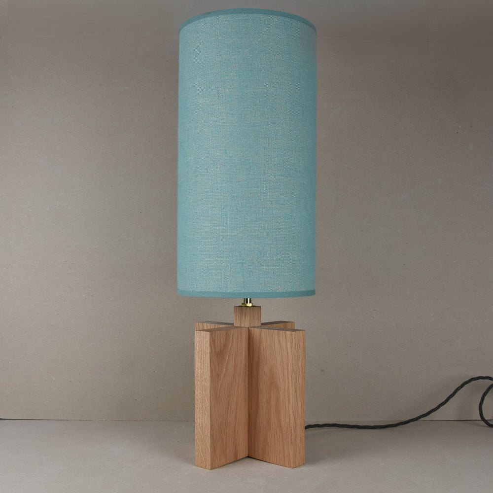 Small Oak Lamp