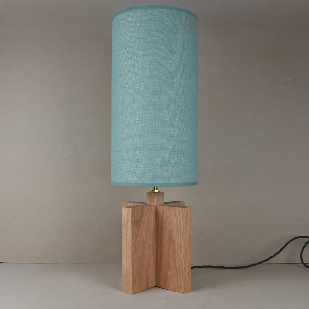 Small Oak Lamp
