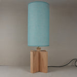 Small Oak Lamp