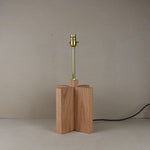 Small Oak Lamp