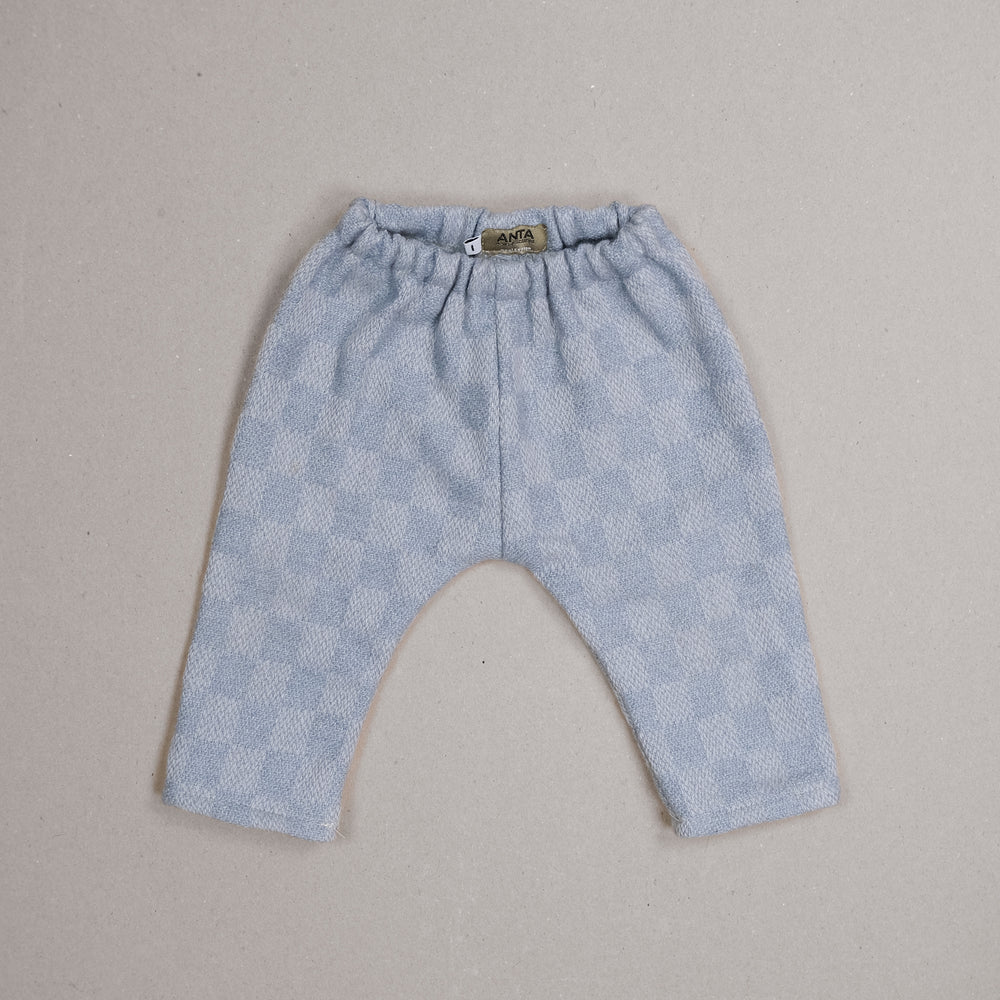 Forget-Me-Knot Wool Cotton Baby Trousers