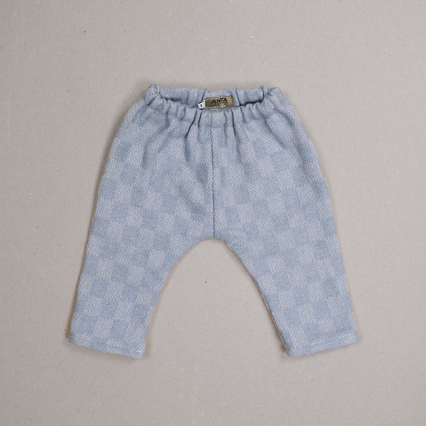 Forget-Me-Knot Wool Cotton Baby Trousers