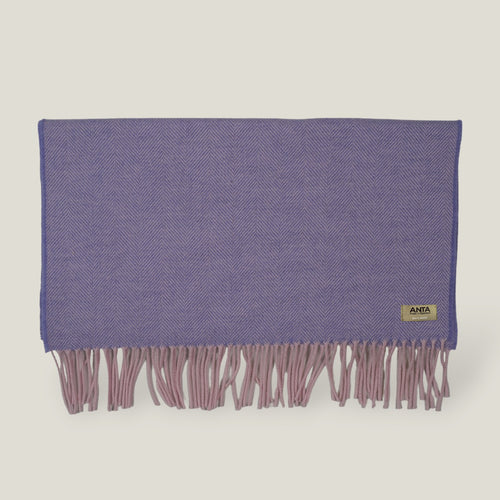 ANTA Scotland Ben Y-Hone Herringbone Merino Scarf 