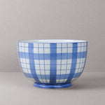Blue & White Macfarlane Salad Bowl