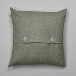 Brora Highland Tweed Button Cushion