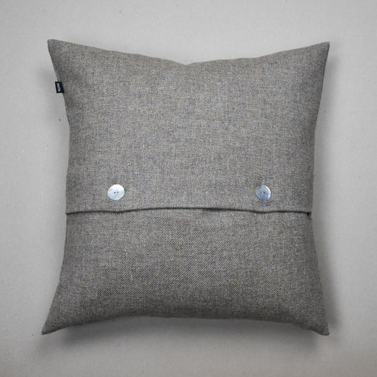 Skaill Highland Tweed Button Cushion