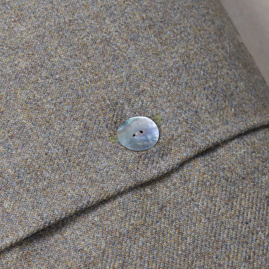 Skaill Highland Tweed Button Cushion