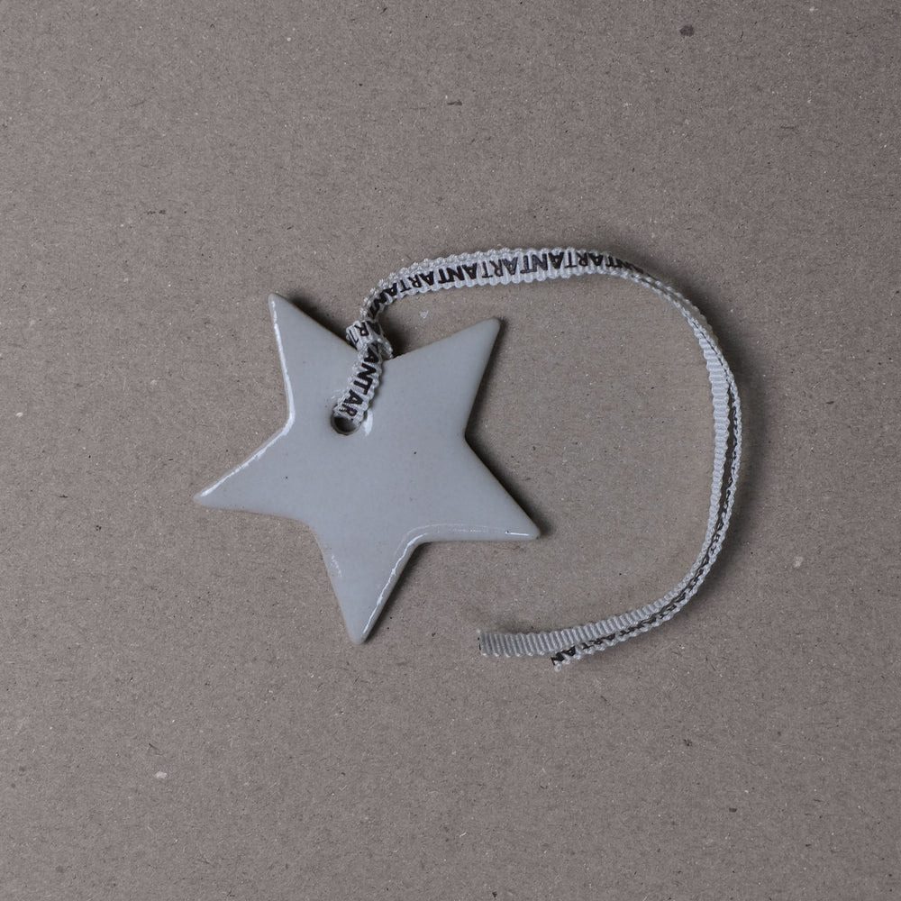 Cream Star Decoration