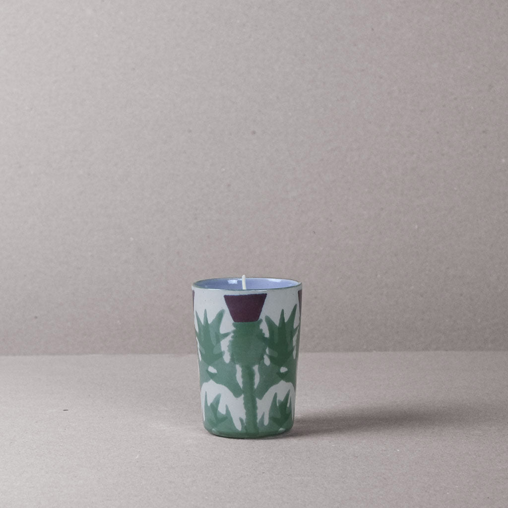 Thistle Candle Beaker