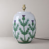 Cream Thistle Large Table Lamp