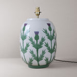 Cream Thistle Large Table Lamp