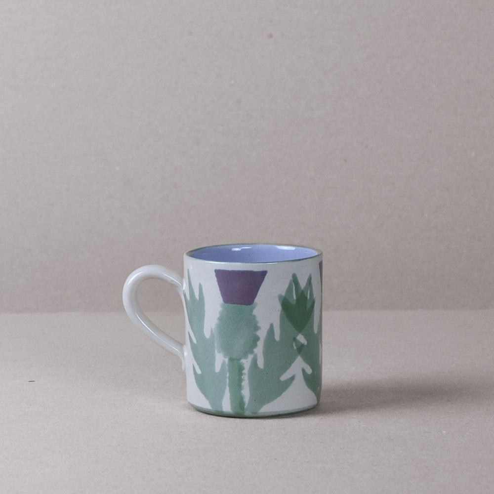 Cream Thistle Medium Mug