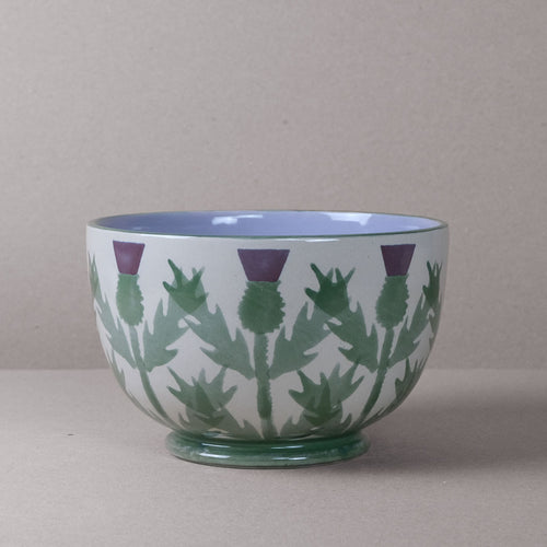 Cream Thistle Salad Bowl