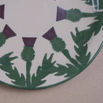 Cream Thistle Serving Plate