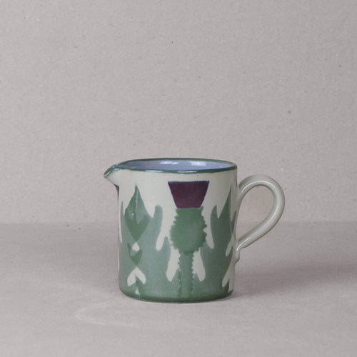 Cream Thistle Small Milk Jug