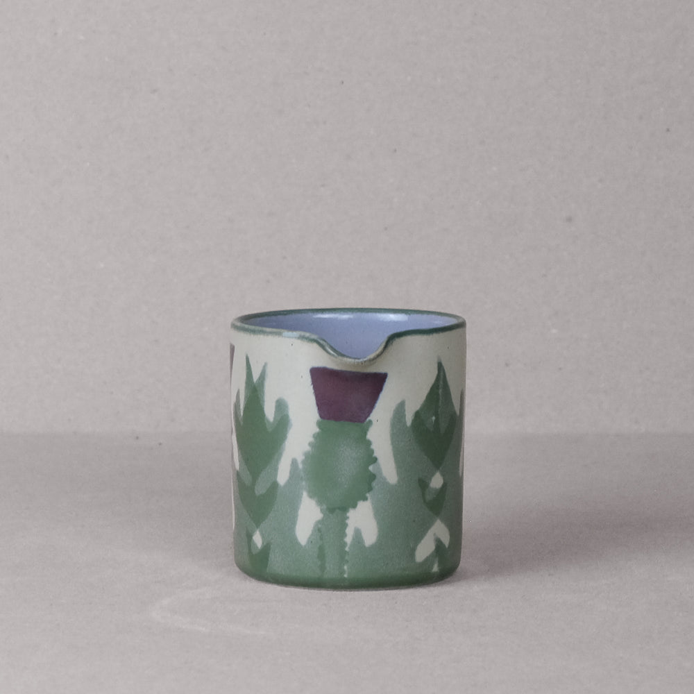 Cream Thistle Small Milk Jug