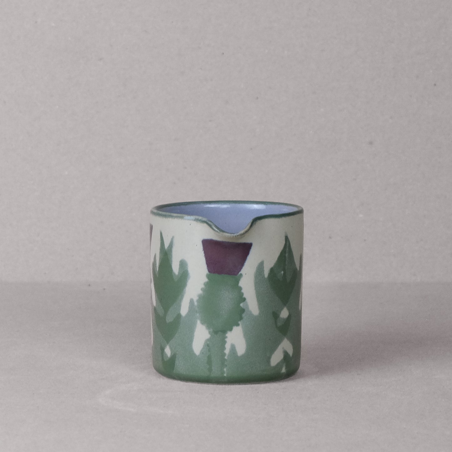 Cream Thistle Small Milk Jug