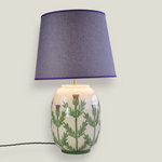 Cream Thistle Large Table Lamp