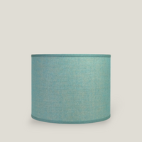 Teal Linen Small Lampshade