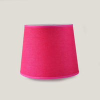 Flamingo Linen Small Tapered Lampshade
