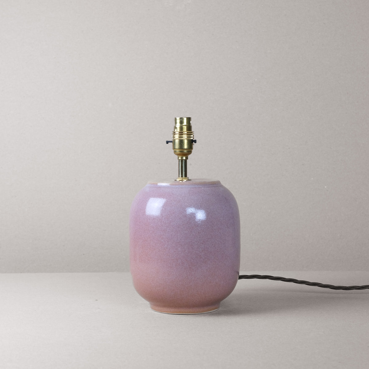 Rustic Heather Small Table Lamp