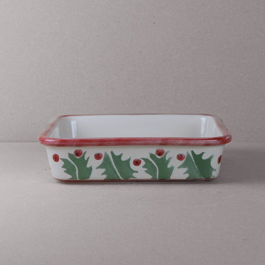 Holly Baking Dish
