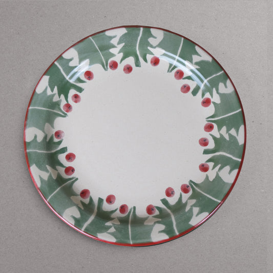 Holly Dinner Plate