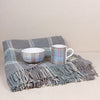 Gordon Brown Throw and a Large Isobel Anderson Mug and Porridge Bowl