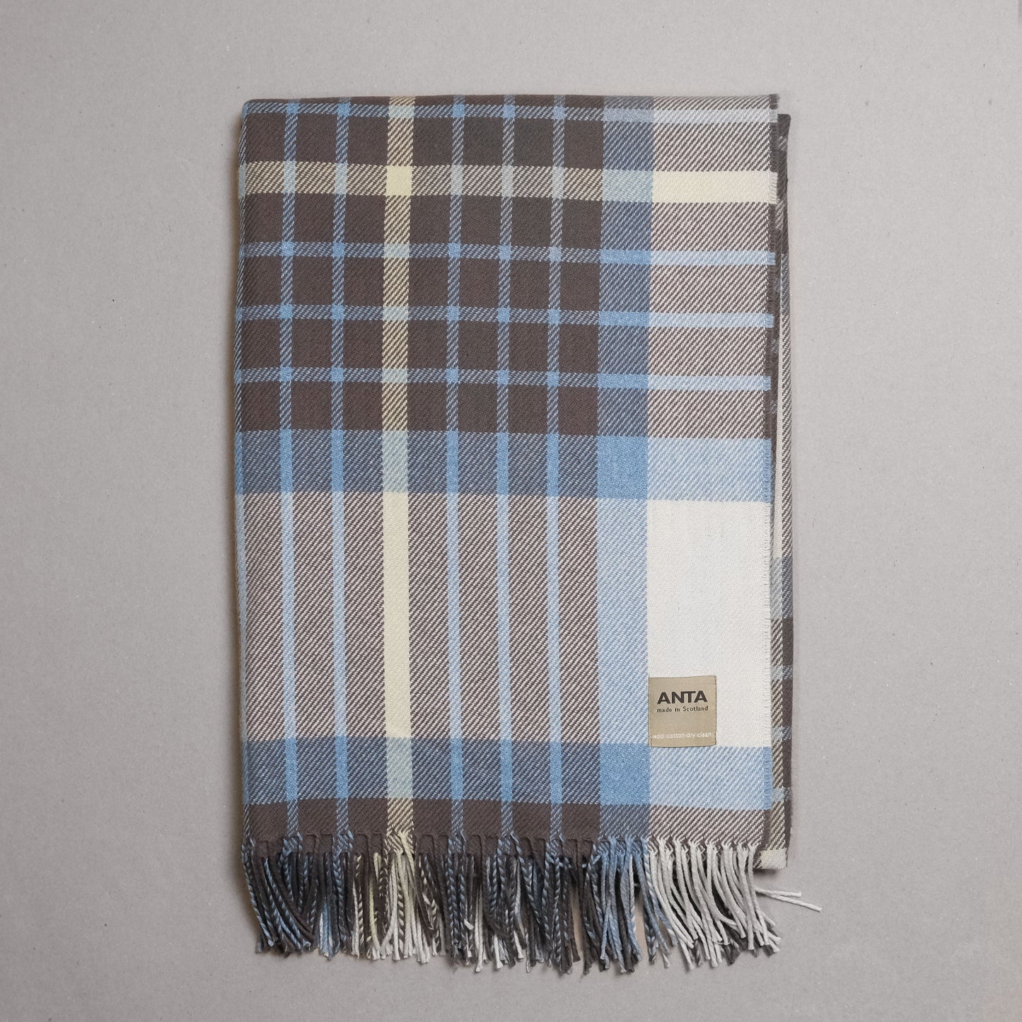 Plough Wool Cotton Throw