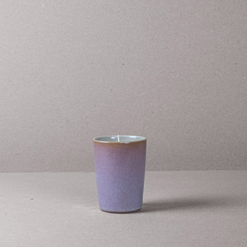 Rustic Heather Candle Beaker