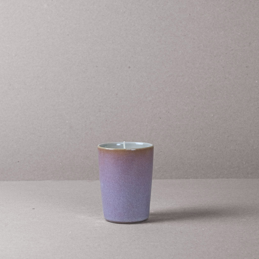 Rustic Heather Candle Beaker
