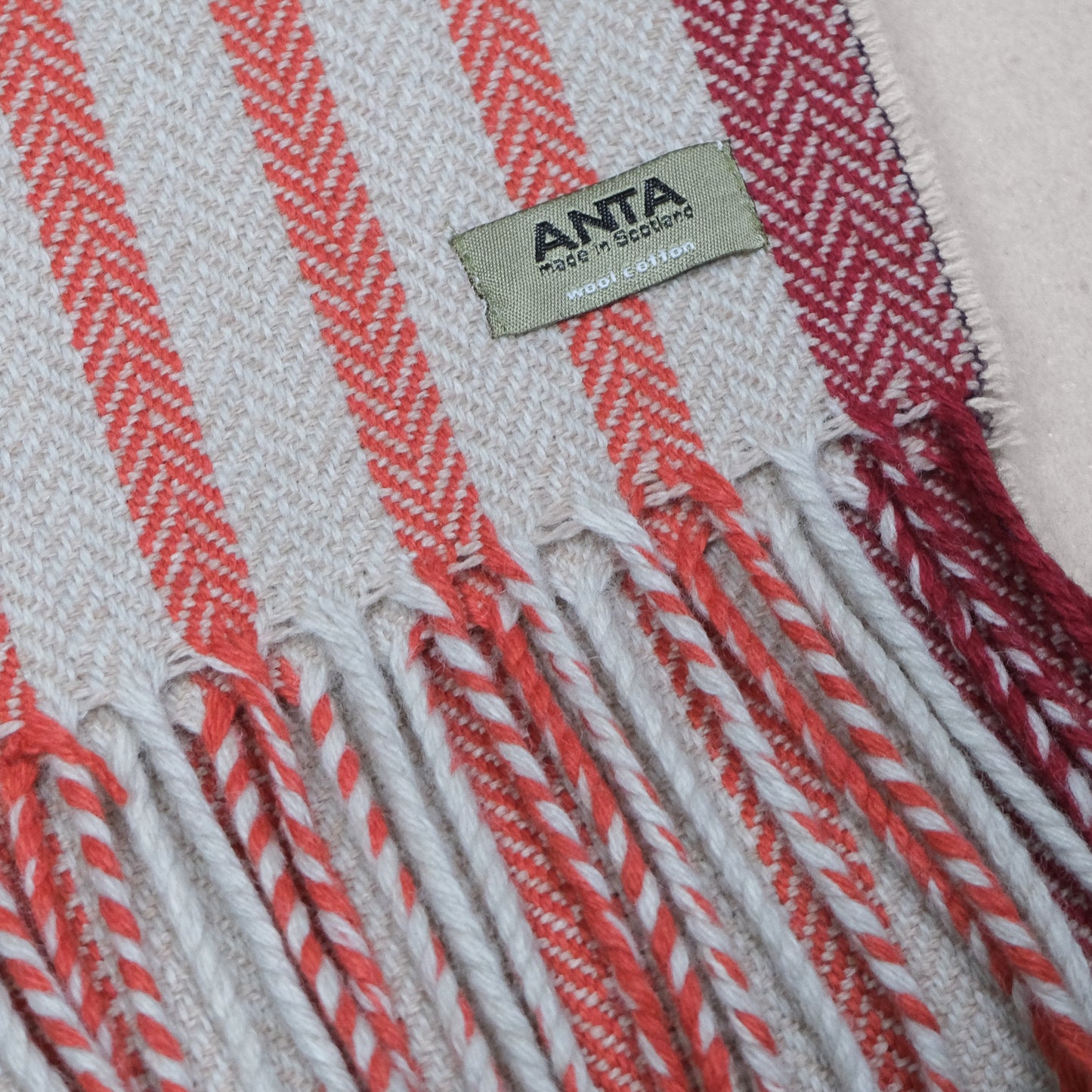 Fowlis Wool Cotton Scarf