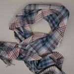 David Kennedy Wool Cotton Blanket Scarf